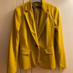 Mustard blazer